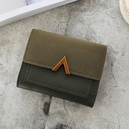 Wallet Short Coin Purse Card Holder Small Wallet Hasp Mini Clutch Money Bag 1 PC