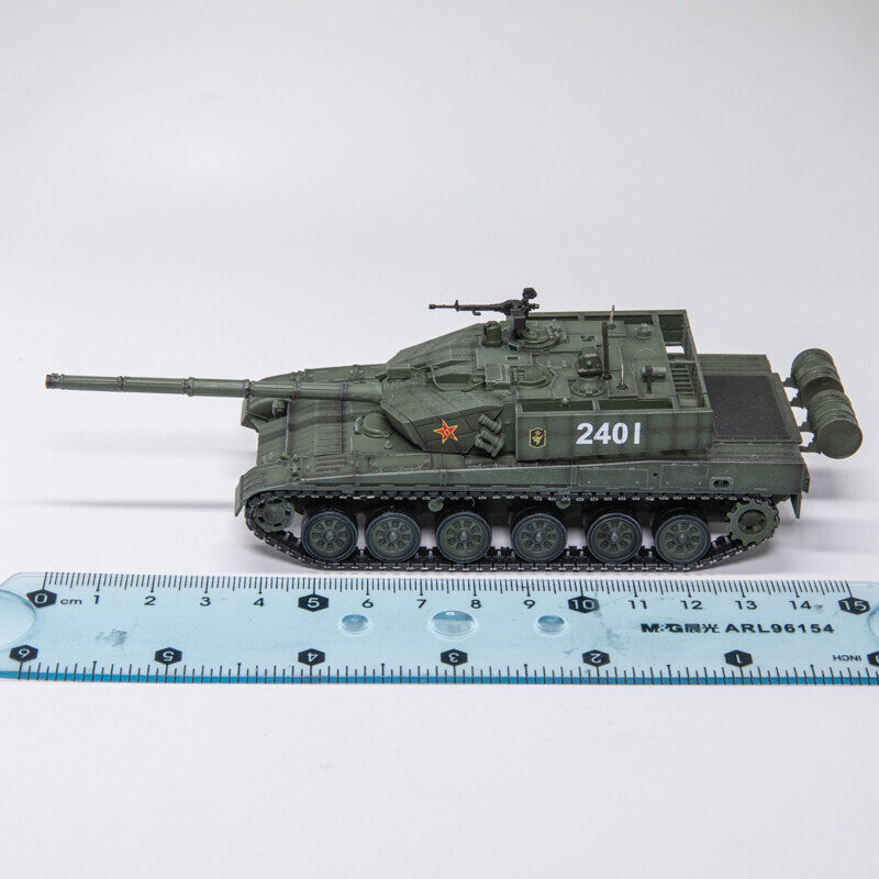 UNISTAR 1/72 Chinese Main Battle Tank ZTZ-99A Type 99 Green Painted Model