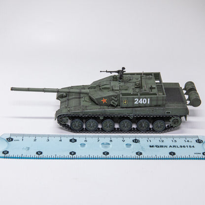UNISTAR 1/72 Chinese Main Battle Tank ZTZ-99A Type 99 Green Painted Model
