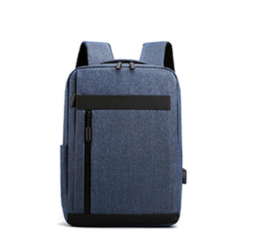 Business Laptop Backpack Bag Laptop Charging Schoolbag Oxford Cloth Rucksack