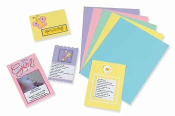 Array Card Stock Pacon Card Stock, 8 1/2 inches x 11 Inches, Pastel Assortmen...