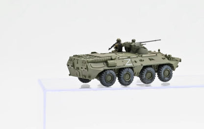 Sanrong 1/72 BTR80A with 1 man Finished Military Tank Model 72303 Russo-Ukrainia