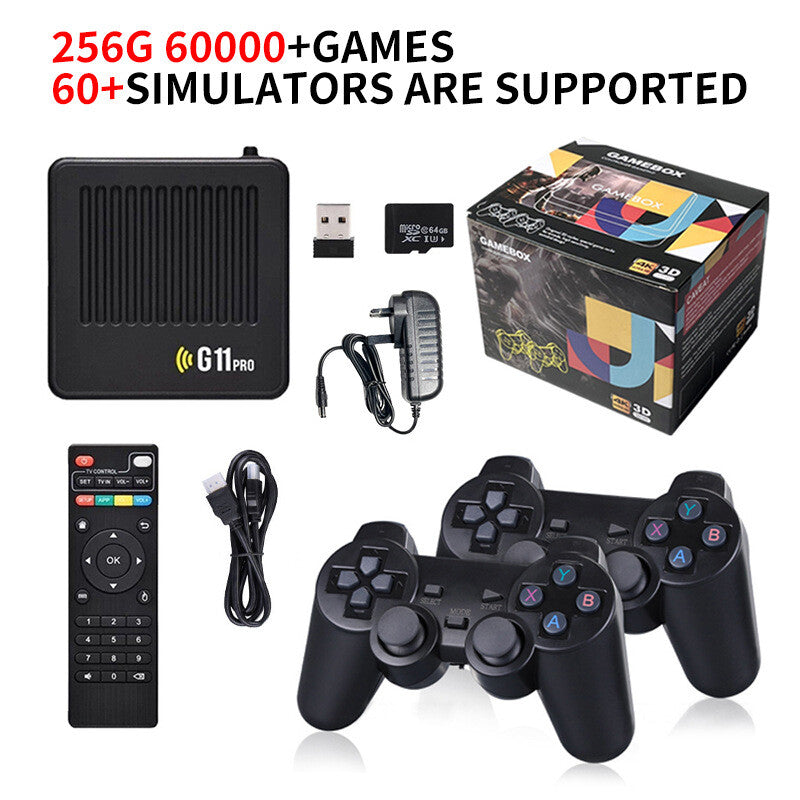 G11PRO Home Video Game Console - Dual System Set-top Box - 4K WiFi