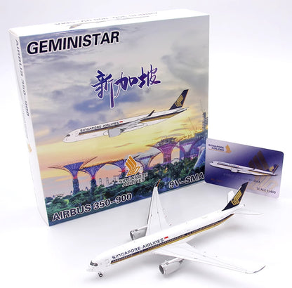 1/400 Singapore Airlines Airbus A350-900 9V-Sma Aircraft Model