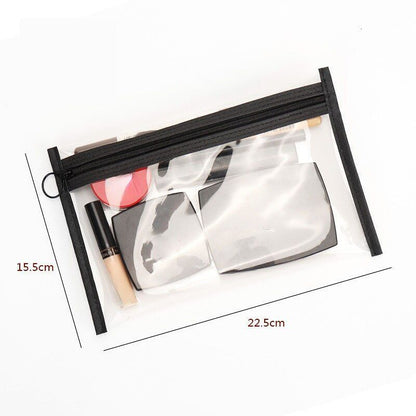 Transparent Waterproof Makeup Pouch Organizer Toiletry Traveling Cosmetics Bags