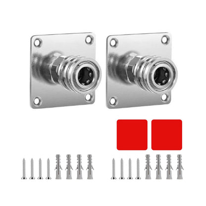 2pcs Pressure Washer Sprayer Wall Mount Rack For Effortless Installation