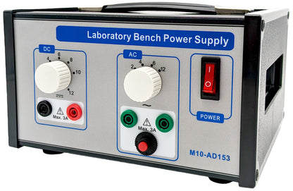 AC & DC Power Supply, DC Adjustable 0-12V (Regulated), AC Selectable, Current 3A
