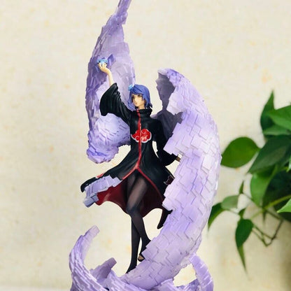 Anime Naruto Akatsuki Konan PVC Action Figure Statue Model Figurine Toys Gift