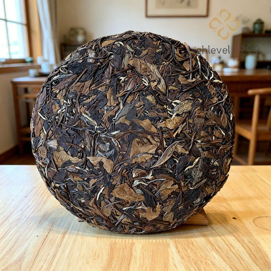 357g White Tea Cake 2016 Shoumei Gongmei High Mountain Award Winning Aged Tea