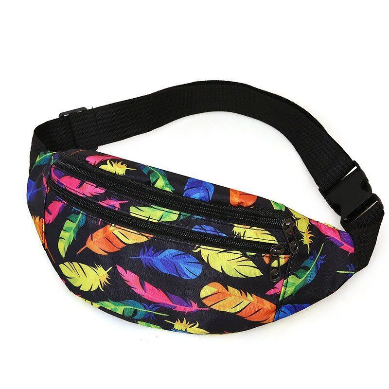 Holographic Waist Bag Sport Running Fanny Pack Crossbody Bag Fashionable Purse