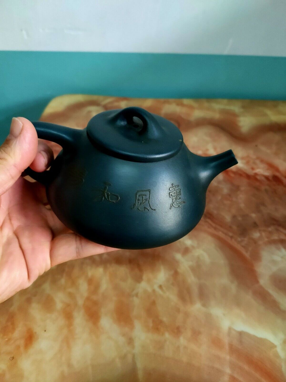 Chinese Yixing Zisha Clay Handmade Exquisite Teapot（顾景舟）