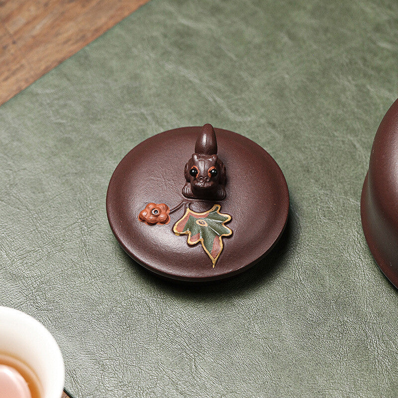 Handmade Tea Pot Original Ore Real Yixing Zisha Purple Clay Marked Master Pot