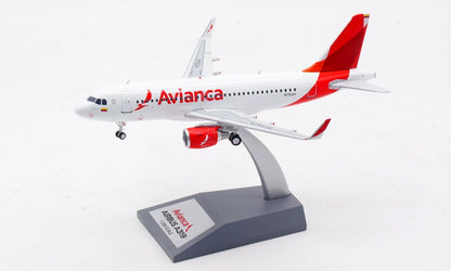 Inflight AVIANCA for AIRBUS A319 N751AV 1/200 Aircraft Pre-built Model