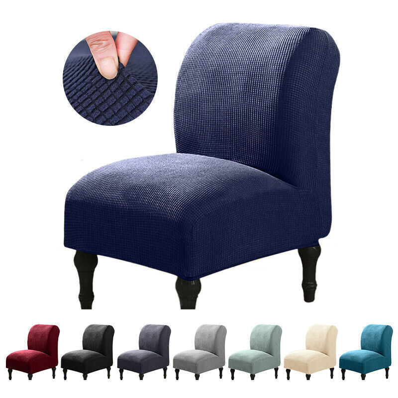 Large XL-Large Armless Chair Slipcovers Single Seat Accent Chair Covers Stretch