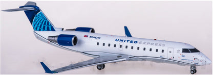 1:200 Geminijets United Airlines Bombardier CRJ200LR Airplane Diecast Model