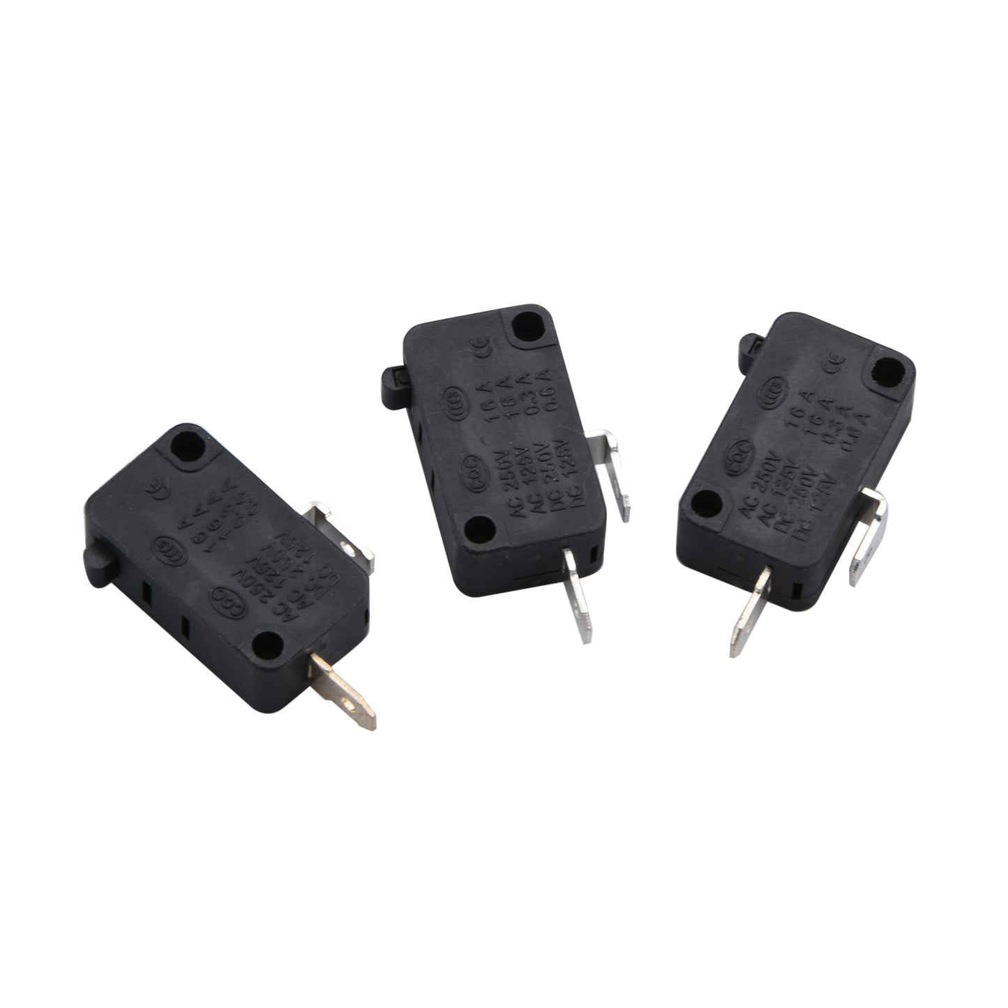 Microwave Oven Door Switch 16A 125V/250V 2 Normally Open + 1 Closed Repair Part