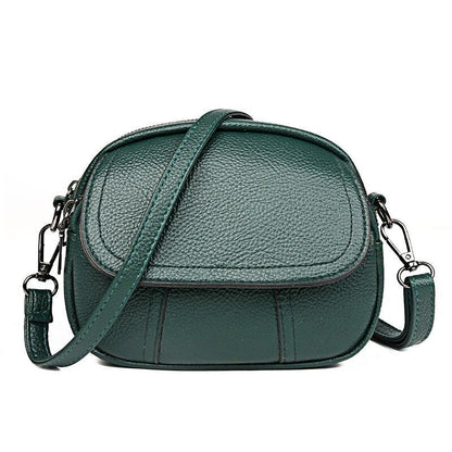 Autumn Fashion Shell Bag Synthetic Leather Shoulder Purse Elegant Luxury Travel