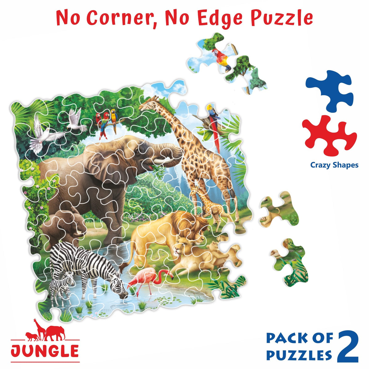 Kids Jigsaw Puzzle (Jungle Small)