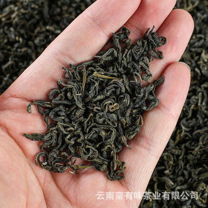 500g Yunnan Yunnan Green Early Spring Big Leaf Green Tea Back To The Cage Tea