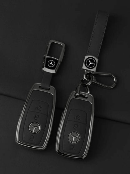 Leather Car Key Case – Premium Full-Cover Protection