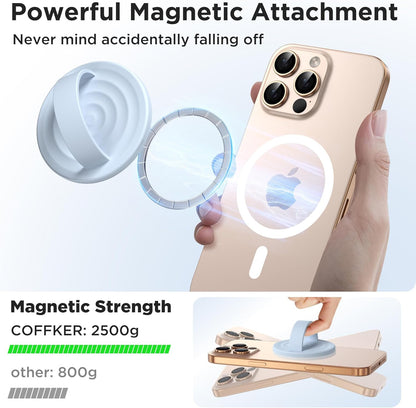 Magnetic Phone Grip Ring Holder, Liquid Silicone Magnet Cell Phone Grip Finger L