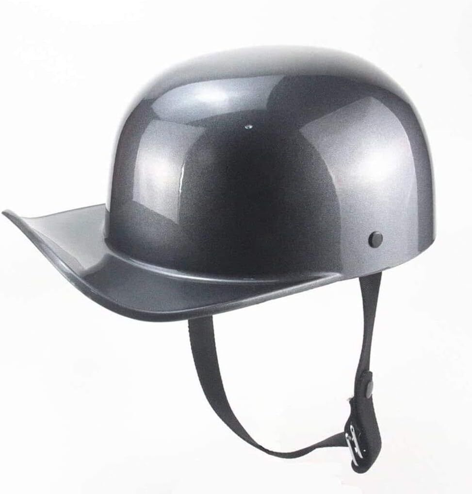 Retro Motorcycle Half Helmet Adults Motorcycle Helmet Baseball Cap DOT Certified
