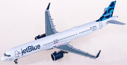 1:400 NG Model JetBlue AIRBUS A321neo Passenger Airplane Diecast Aircraft Model