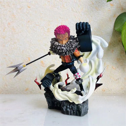 Anime One Piece Charlotte Katakuri Luffy Donquixote Doflamingo PVC Action Figure