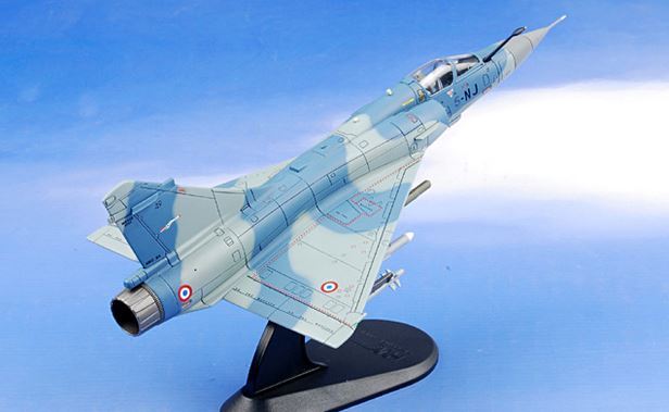 HM Mirage 2000C 5-NJ/49 EC 1/5 "Joan of Arc/Stork" 1/72 diecast model aircraft
