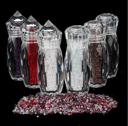 Nail Art Glitter Micro Crystal Pixie 3D Tiny Beads DIY Manicure Rhinestone Decor