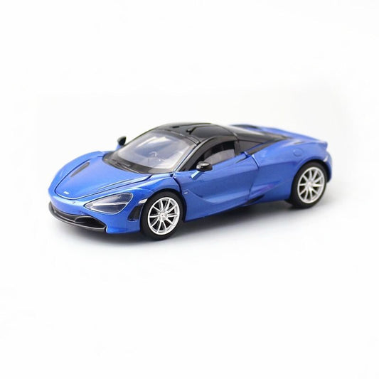 1:32 Diecast McLaren 720S Sports Car Metal Car Model Toy Door Open Sound Light