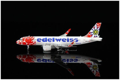 1:400 Phoenix Edelweiss AIRBUS A320 Passenger Airplane Diecast Aircraft Model