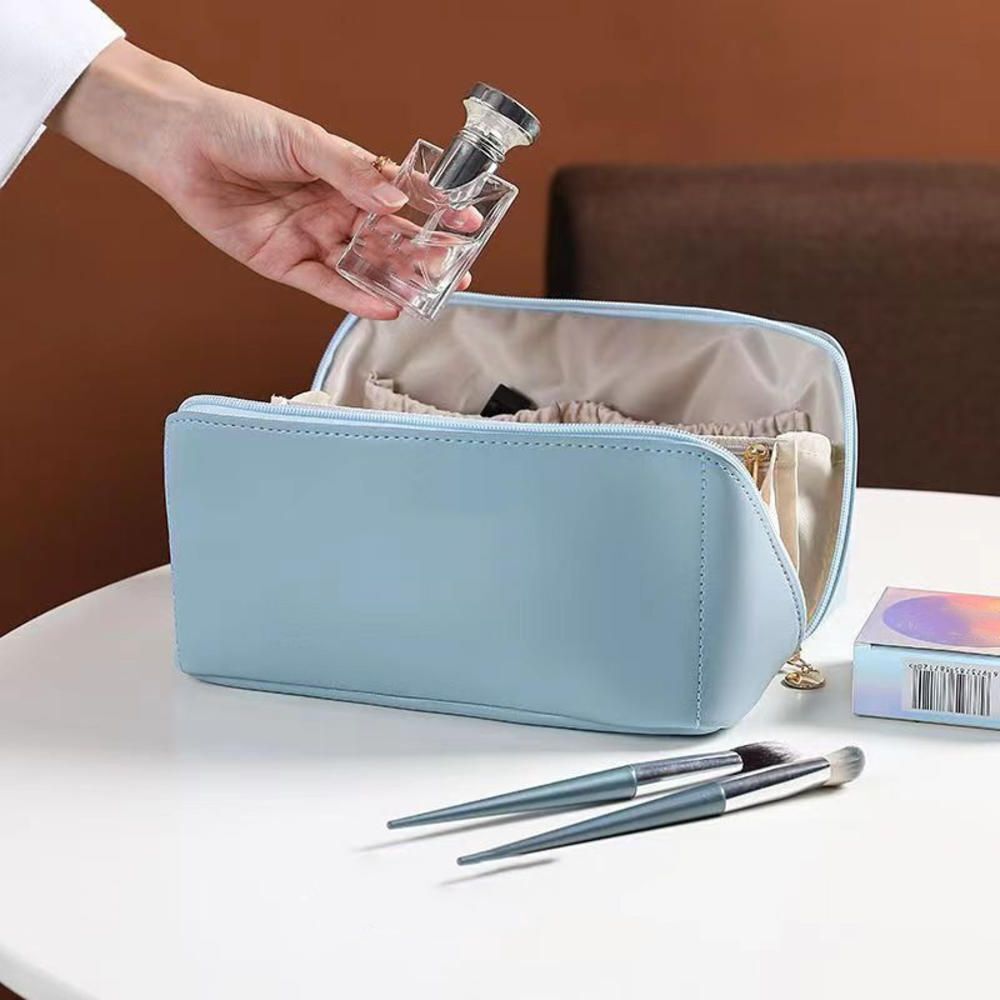 Large Makeup Bag Multifunction Toiletries Organizer Waterproof Cosmetics Storage