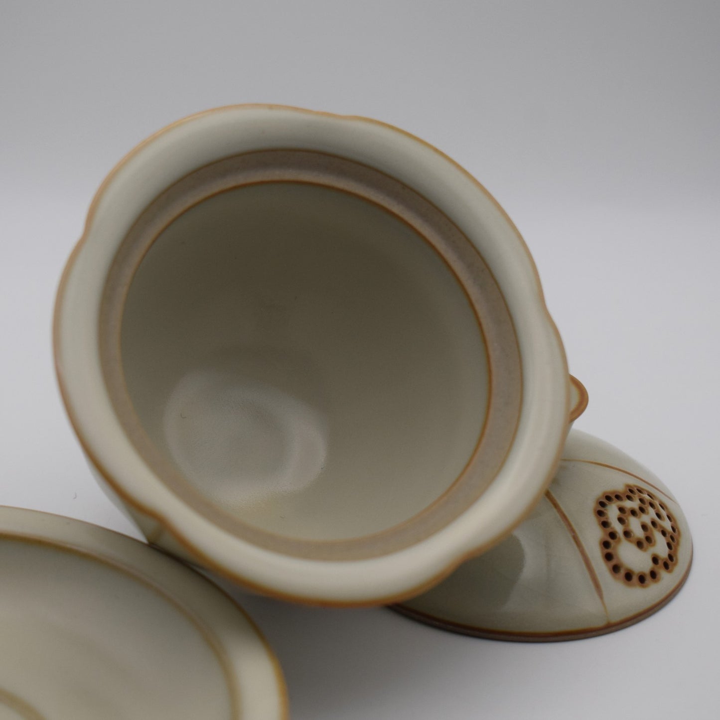 Ceramic Gaiwan Jingdezhen Craft Porcelain Tureen Covered Bowl Saucer Teaset Gift