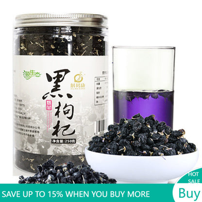 250g New Wild Chinese 60g Black Goji Berries Lycium Wolfberry Grade A 8.8oz