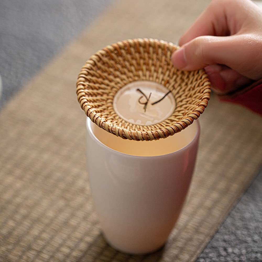 Rattan Kungfu Tea Handmade Creative Tea Strainer Tea Filter Separator