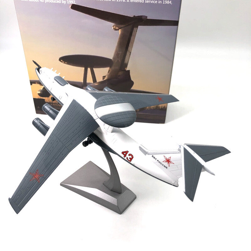 1/200 Soviet early warning aircraft A-50 alloy aircraft model
