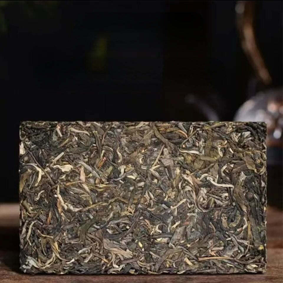 250g Yunnan Banzhang Ecological Puerh Raw Tea Brick Aged Tree Pu-erh Green Tea