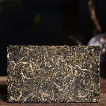 250g Yunnan Banzhang Ecological Puerh Raw Tea Brick Aged Tree Pu-erh Green Tea