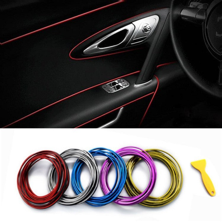Automotive interior decoration line modification products