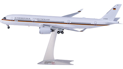 1:200 34CM Herpa Luftwaffe AIRBUS A350-900 Passenger Airplane ABS Plastic Model