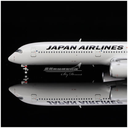 1:400 JC Wings JAPAN AIRLINES AIRBUS A350-1000 Passenger Airplane Diecast Model