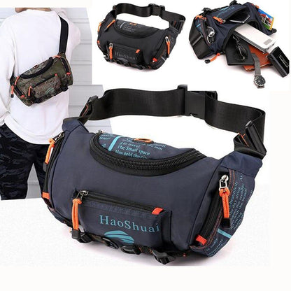Oxford Men's Belt Pack Shoulder Bag Travel Bum Sling Chest Waist Bags