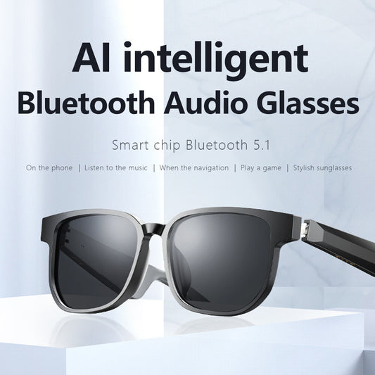 Smart Glasses Headset Wireless Bluetooth Sunglasses Outdoor Sport Music Call