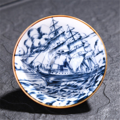 Tea Cups Blue-and-white Porcelain Tea Cup Jingdezhen Cup Of Tea Chinese Tea Cup