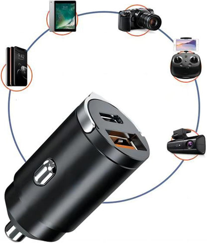 2 Port USB Super Fast Car Charger Adapter For iPhone Samsung Android Phone Lot