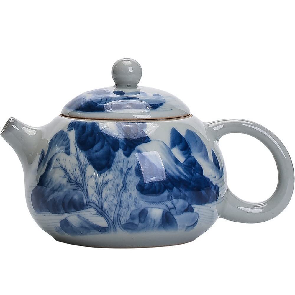 250ml Jingdezhen HandPainted Teapot Antique Porcelain Kettle Kung Fu Tea Set