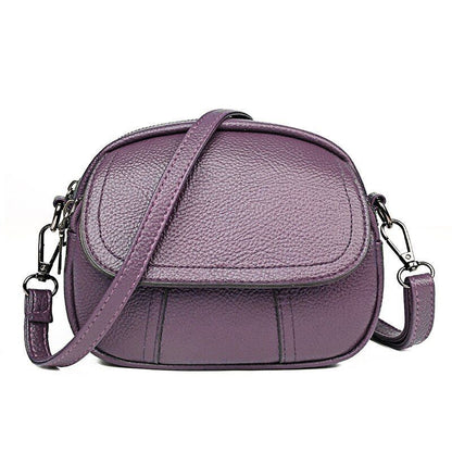 Autumn Fashion Shell Bag Synthetic Leather Shoulder Purse Elegant Luxury Travel