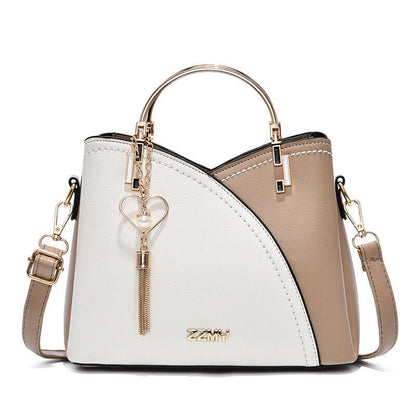 Leather Satchel Handbags Women Crossbody Purse Small Shoulder Messenger Tote Bag