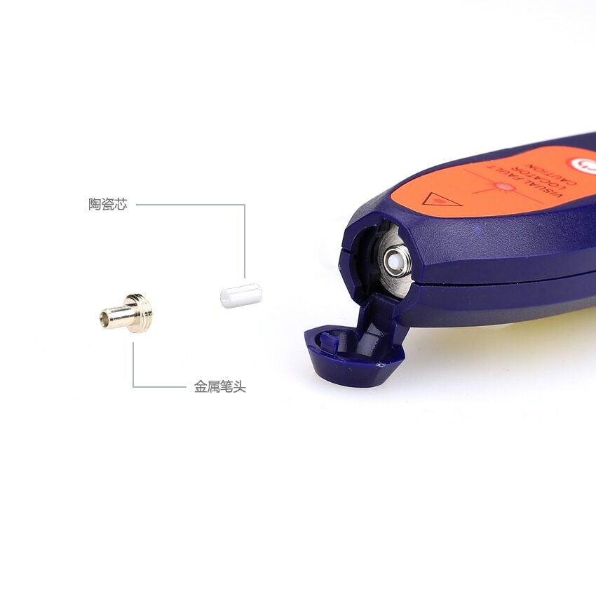 650nm 10mw Visual Fault Locator SC/FC/ST/LC Fiber Optic Cable Tester Checker